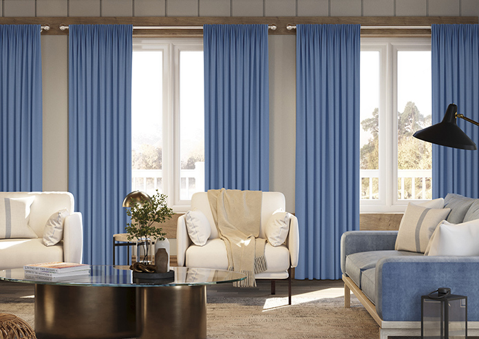 Windermere, Denim - Made to Measure Curtains - Image 3